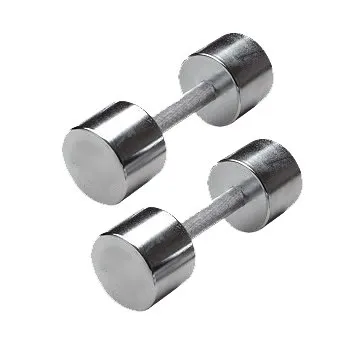 Chromowane Hantle 2 x 2 kg MOVEMANIA