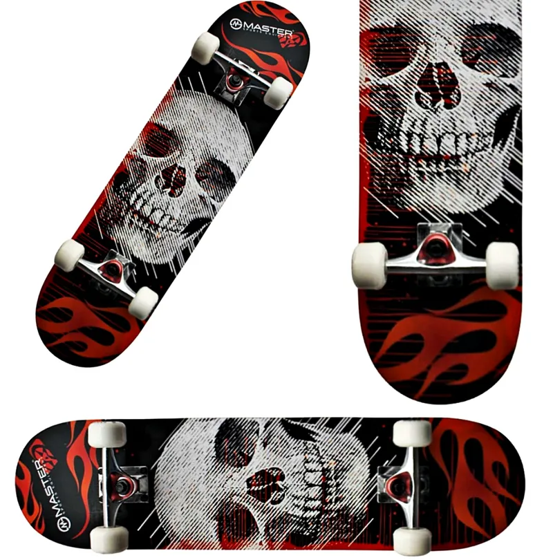 Deskorolka Extreme Board MOVEMANIA - Skull