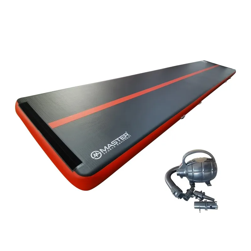 Airtrack Black Red 800 x 150 x 20 cm MOVEMANIA