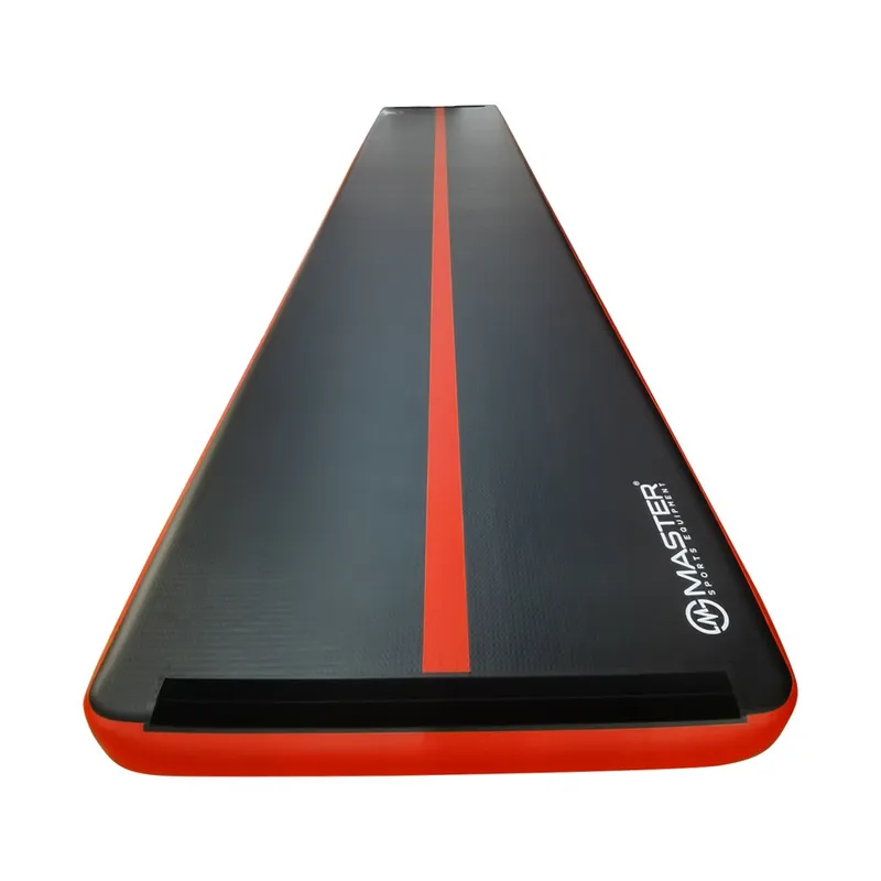 Airtrack Black Red 800 x 150 x 20 cm MOVEMANIA