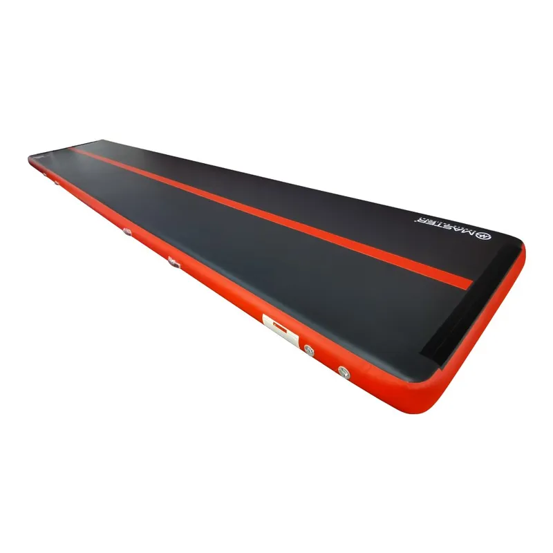 Airtrack Black Red 800 x 150 x 20 cm MOVEMANIA