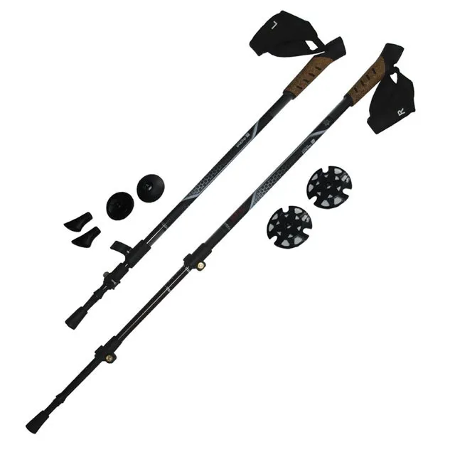 Kije Trekkingowe Z Szybkozłączką Regulowane 72 MOVEMANIA - 140 cm