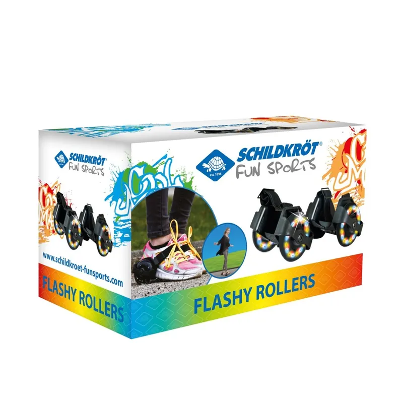 Rolki Na Buty SCHILDKROT Flashy MOVEMANIA