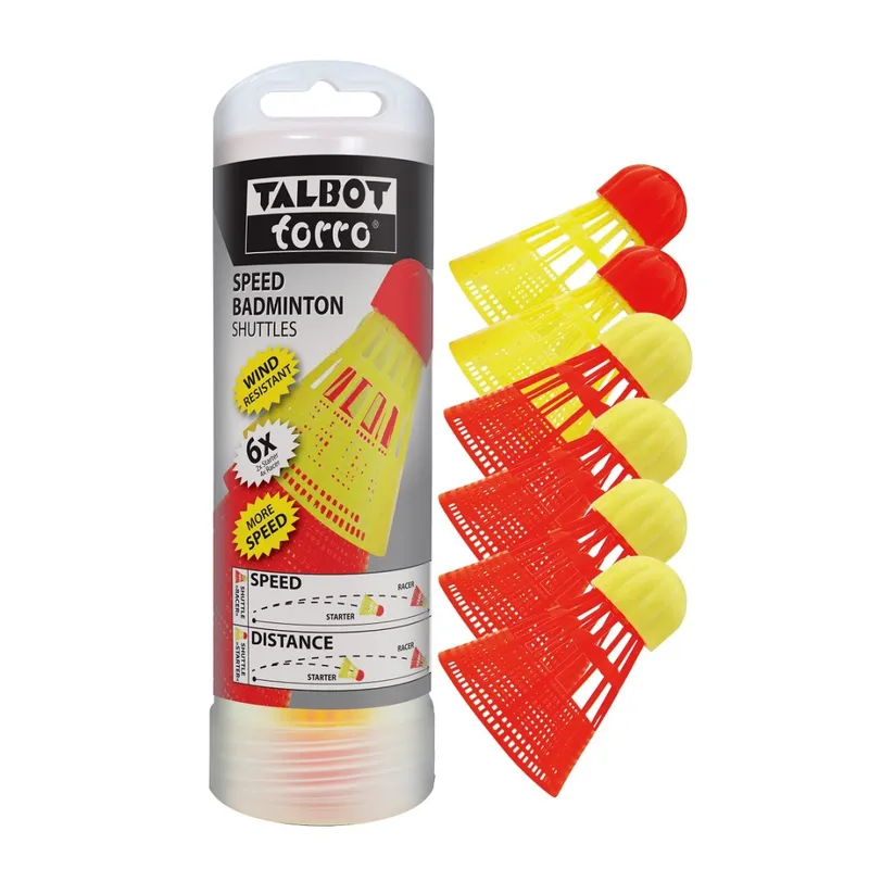 Lotki Do Speed Badmintona TALBOT TORRO 6 Sztuk