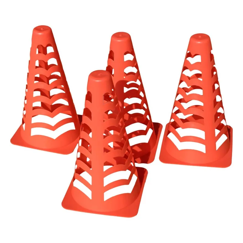 Pachołki Do Piłki Nożnej Ćwiczeń Treningu 4 Sztuki 22 cm MOVEMANIA