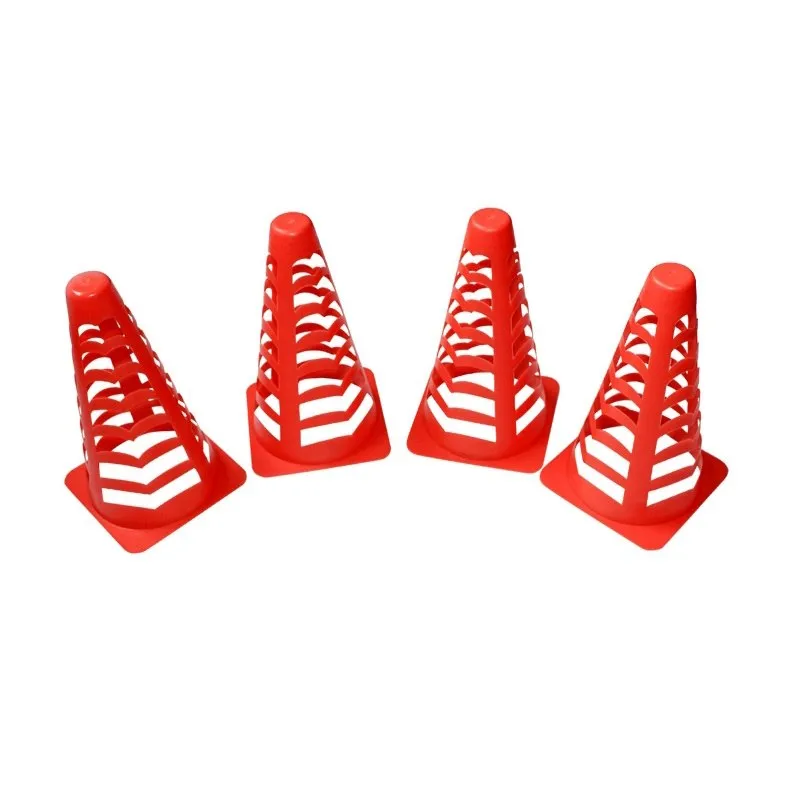 Pachołki Do Piłki Nożnej Ćwiczeń Treningu 4 Sztuki 22 cm MOVEMANIA