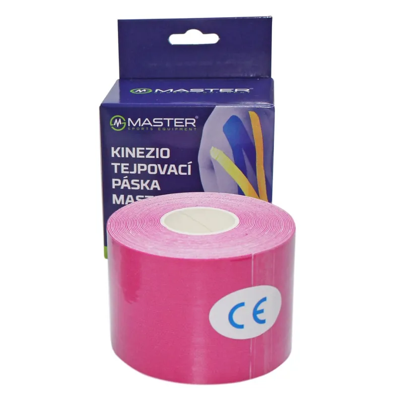 Taśma Kinezjologiczna 5 cm X 5 m MOVEMANIA - Różowa
