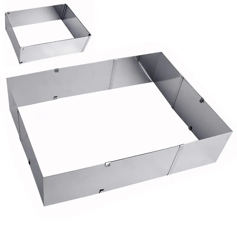 Forma Do Pieczenia Ciast Tortów Regulowana Stalowa 24-46X20-38 cm MEBLIVA