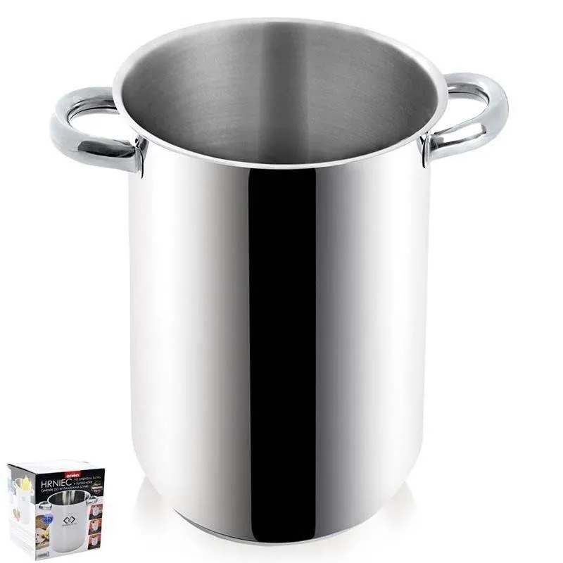 Garnek Do Szparagów Makaronu Stal 3,2 l 14 cm Indukcja Zmywarka MEBLIVA