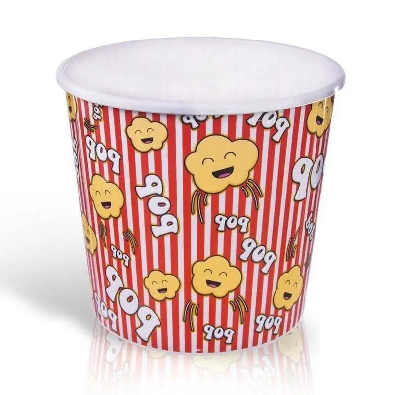 Pojemnik Kubek Na Popcorn Filmowy 3,4 l Z Dekorem 17 x 19 cm MEBLIVA