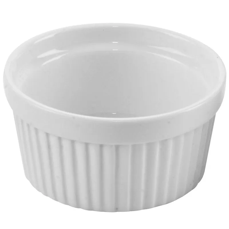 Miseczka Do Zapiekania 9 cm 150 ml Porcelanowa Do Piekarnika MEBLIVA