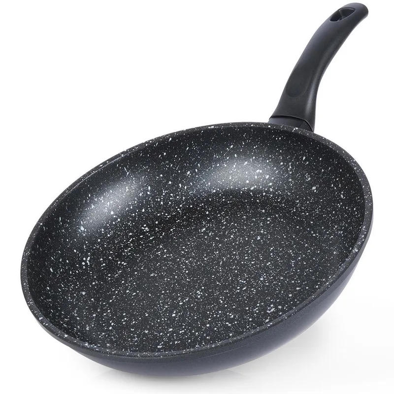 Patelnia Indukcja Granitowa Nieprzywierająca Solidna Trwała 28 cm MEBLIVA