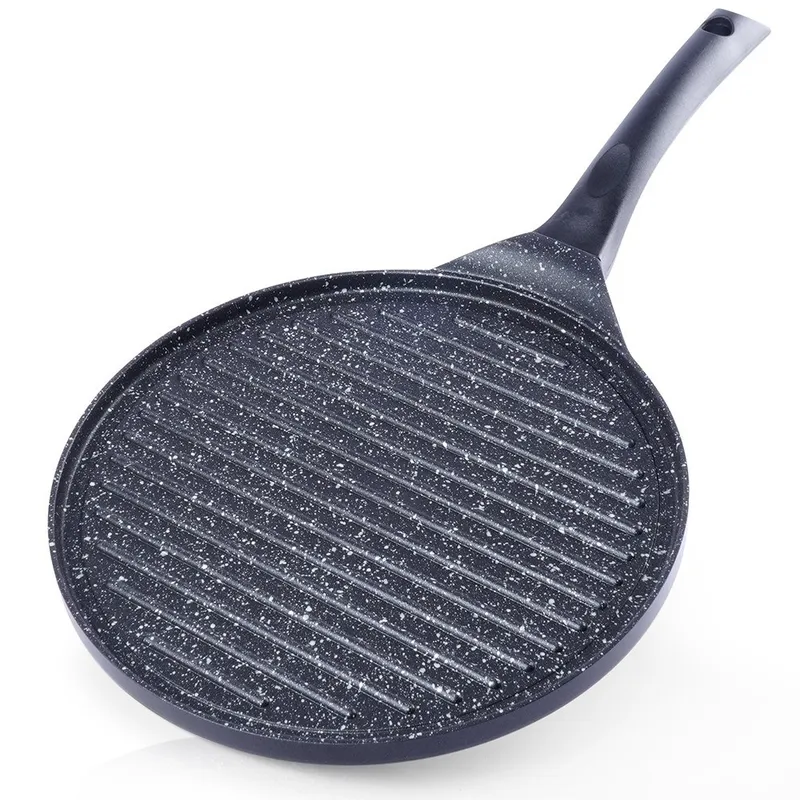 Patelnia Grillowa Nieprzywierająca 26 cm Karbowane Dno Grande GARDIVA