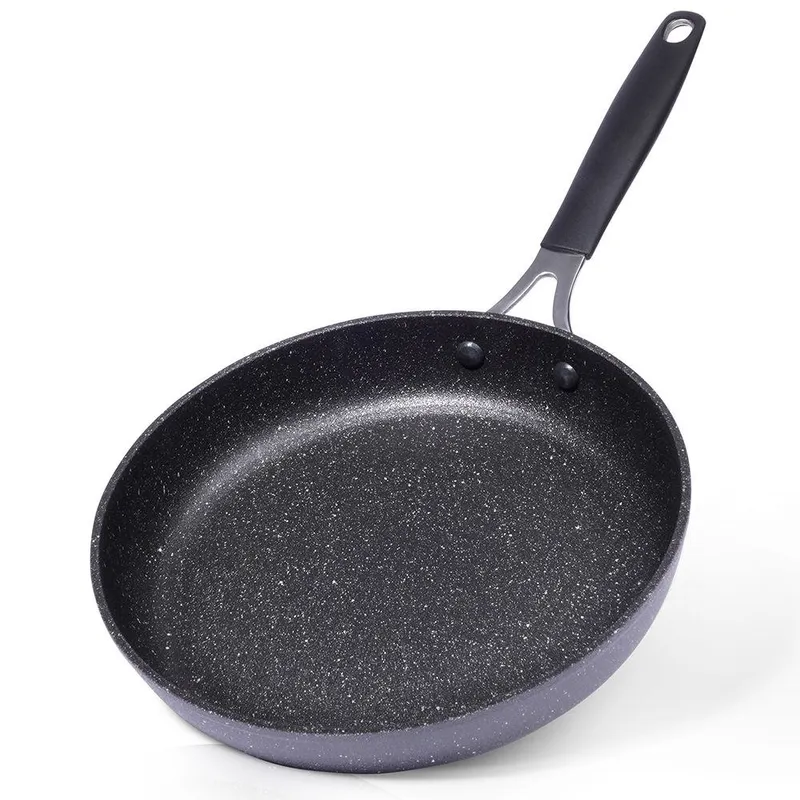 Patelnia Granitowa Nieprzywierająca 24 cm Stoner Indukcja Piekarnik MEBLIVA