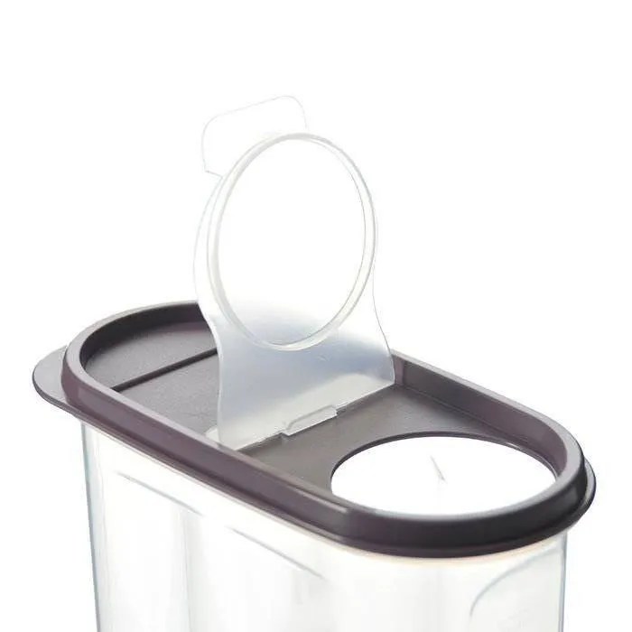Pojemnik Na Sypkie Z Miarką Dozownik 1,7 l Wielokolorowy 19 x 17 cm MEBLIVA