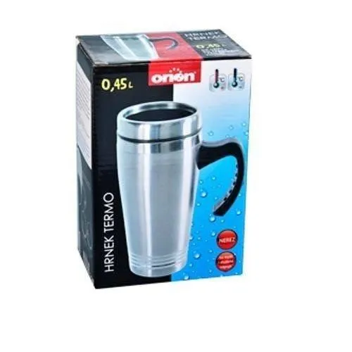 Termiczny Kubek Stalowy Z Uchwytem 0,45 l Termos MEBLIVA