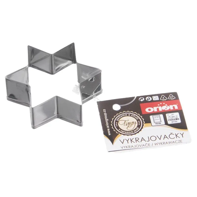 Wykrawacz Do Ciastek Gwiazda 4,6 cm Stal Nierdzewna Solidny MEBLIVA