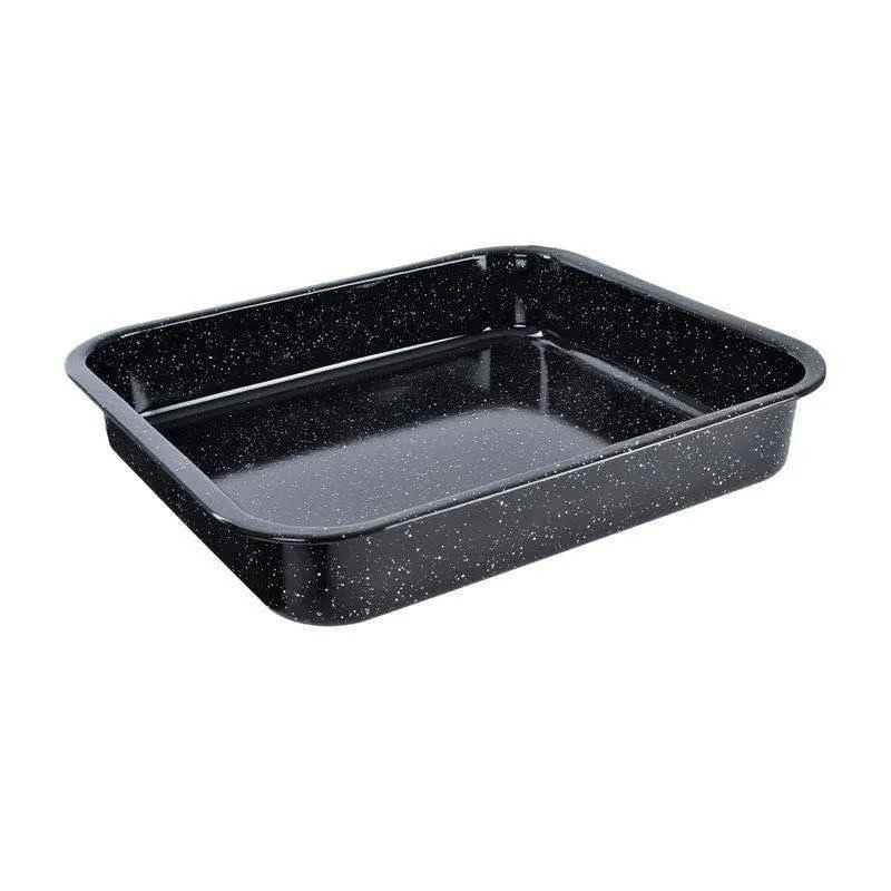 Brytfanna Emaliowana Do Piekarnika Ciasta Prostokątna 3 l 35,5x24 MEBLIVA