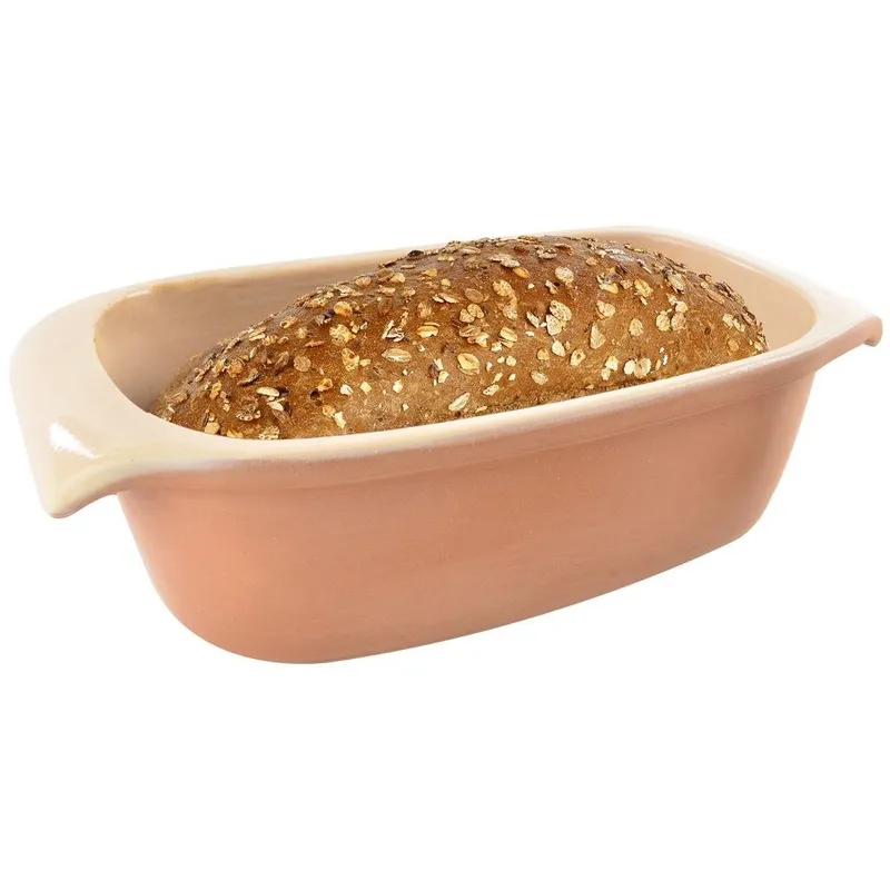 Forma Do Pieczenia Chleba Ceramiczna Solidna Glazurowana 33 cm MEBLIVA