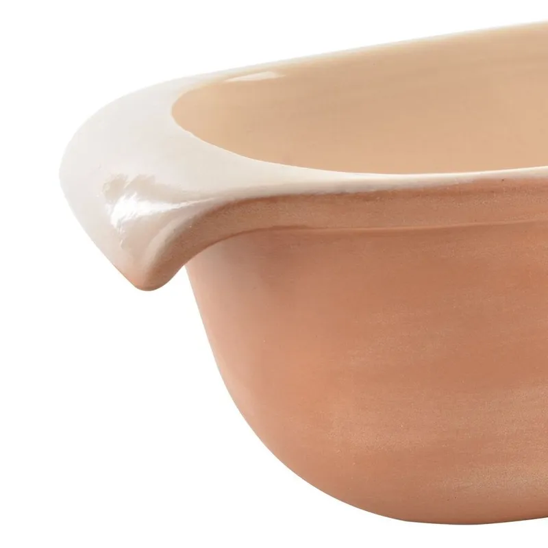 Forma Do Pieczenia Chleba Ceramiczna Solidna Glazurowana 33 cm MEBLIVA