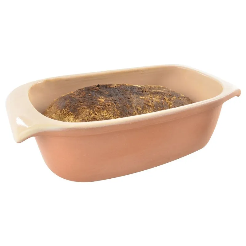 Forma Do Pieczenia Chleba Ceramiczna Solidna Glazurowana 33 cm MEBLIVA