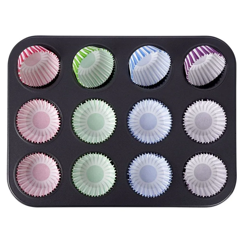 Blacha Forma Do Pieczenia Muffinek Z Papilotkami Babeczki 35 x 27 MEBLIVA