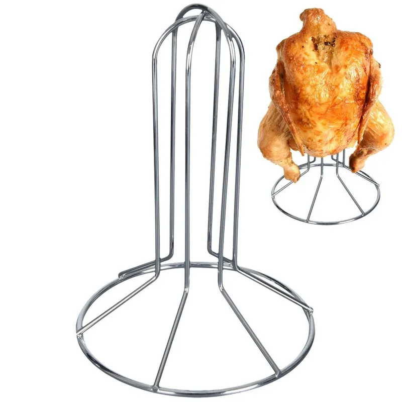 Stojak Metalowy Do Pieczenia Kurczaka Kaczki Indyka 21 cm MEBLIVA
