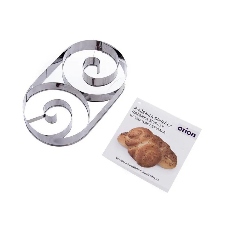 Wykrawacz Do Ciastek Rogalik 13 x 7,5 cm Stal Nierdzewna MEBLIVA