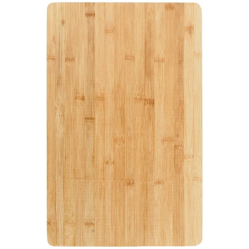 Deska Do Krojenia Bambusowa 46 x 30 x 5 cm Odporna Na Wilgoć MEBLIVA