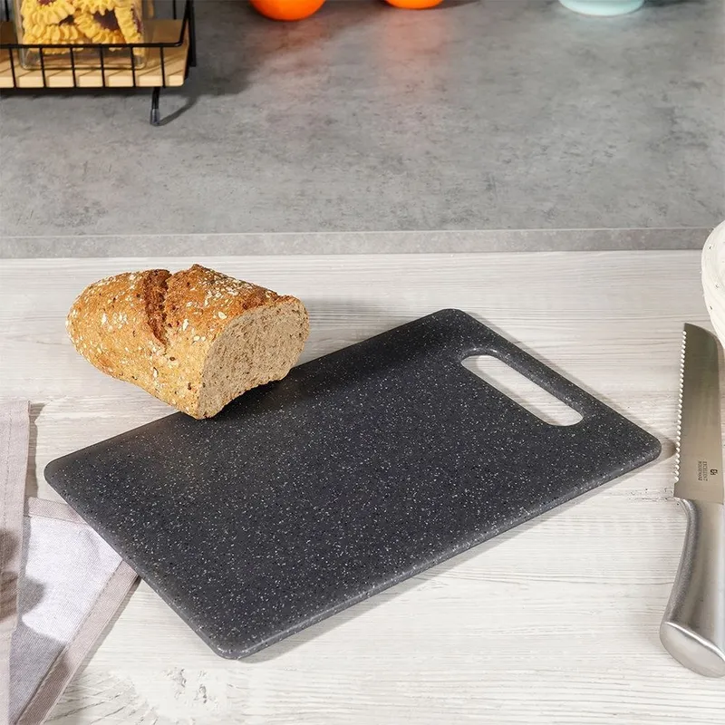 Deska Plastikowa 31 x 20 cm Do Krojenia Do Zmywarki MEBLIVA - Szara