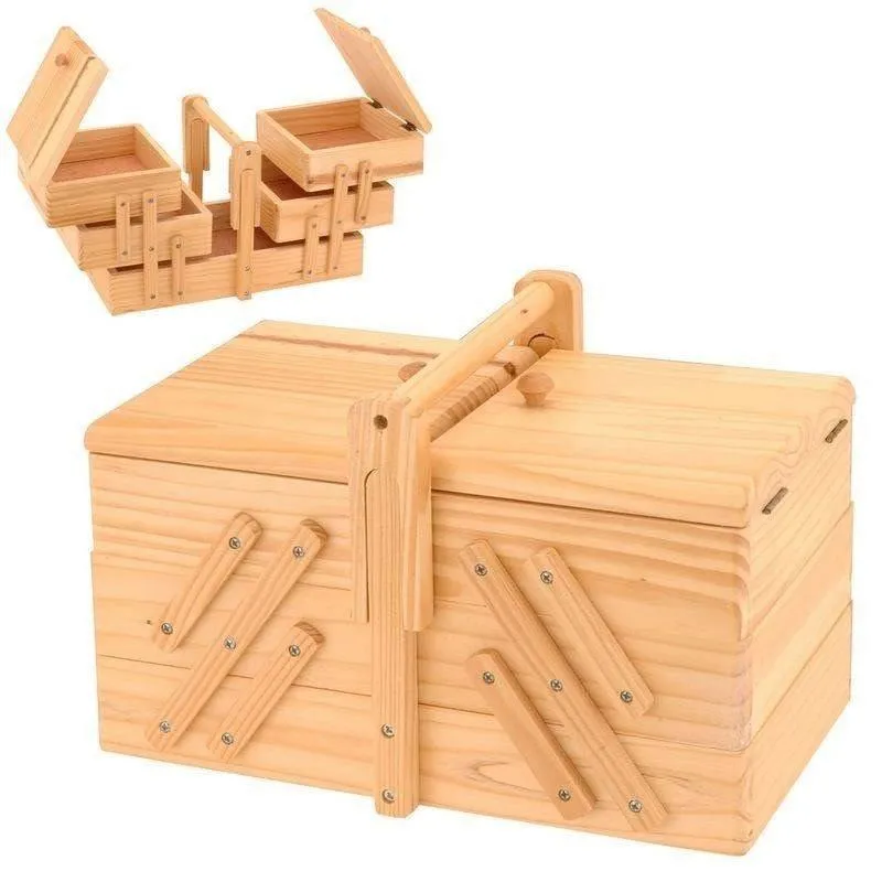 Niciarka Organizer Na Nici Drewniana EXCELLENT HOUSEWARE 30 x 16 MEBLIVA