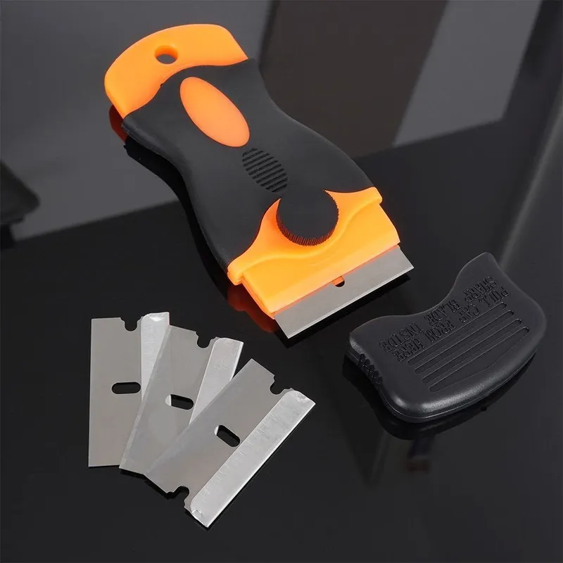 Skrobak Do Płyt Indukcyjnych Ceramicznych 4 Ostrza 10,5 cm MEBLIVA