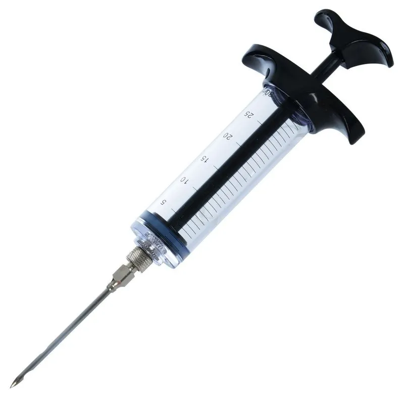 Strzykawka Do Marynowania Mięsa Z Igłą Stalową 30 ml Peklowanie MEBLIVA