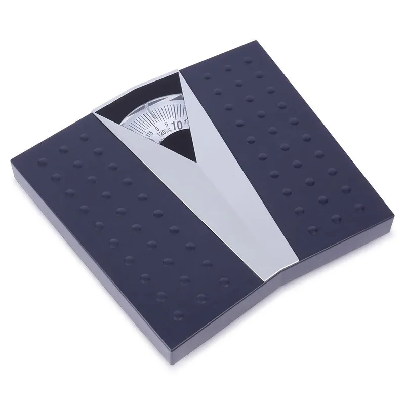 Waga Łazienkowa Mechaniczna 120 kg Antypoślizgowa 31 x 29 cm MEBLIVA