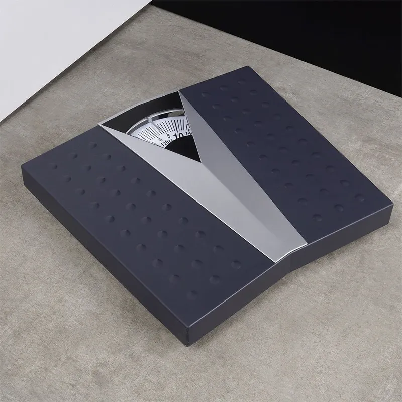Waga Łazienkowa Mechaniczna 120 kg Antypoślizgowa 31 x 29 cm MEBLIVA