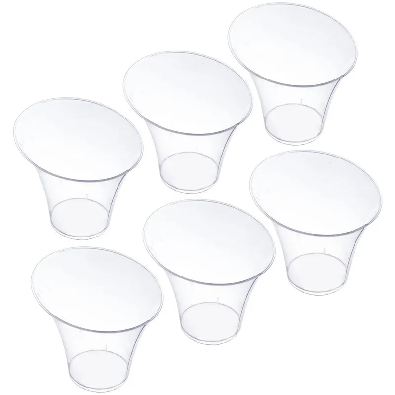 Pucharki Desery Przekąski Tworzywo 6 szt. 180 ml Catering MEBLIVA