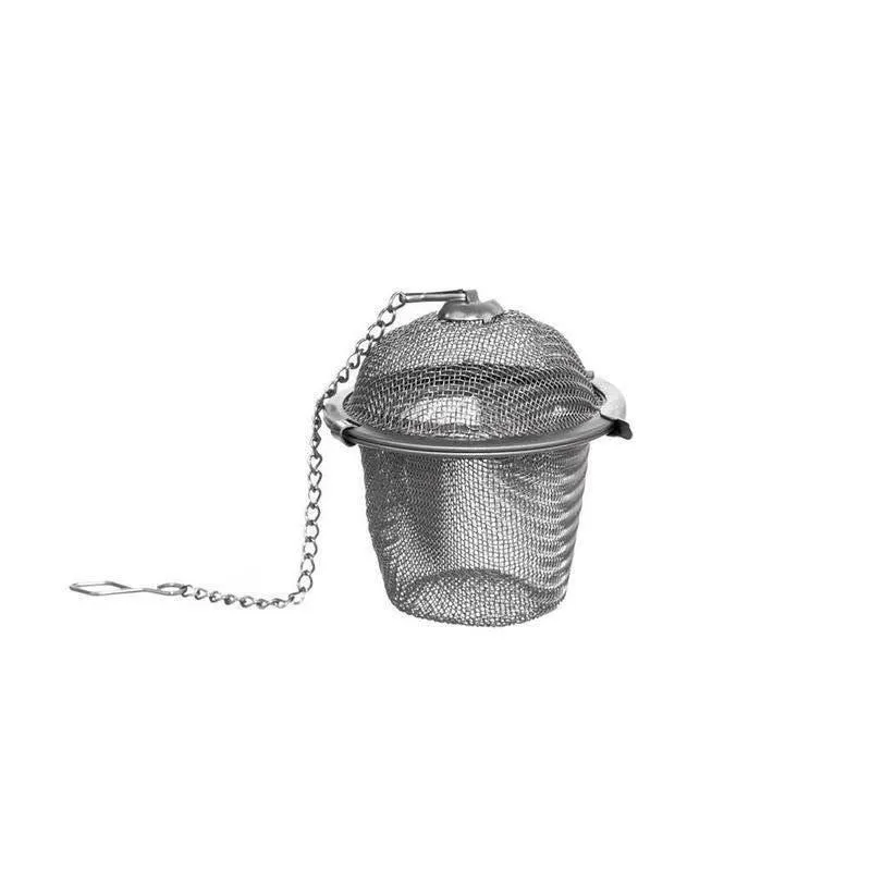 Sitko Do Zaparzania Herbaty Kula Na Łańcuszku Stal 5 x 5,5 cm MEBLIVA