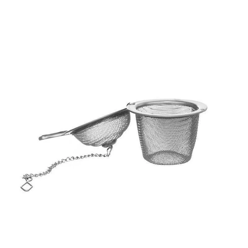 Sitko Do Zaparzania Herbaty Kula Na Łańcuszku Stal 5 x 5,5 cm MEBLIVA