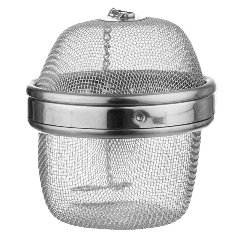 Sitko Do Zaparzania Herbaty Kula Łańcuszek 6,5 cm Stal Zaparzacz MEBLIVA