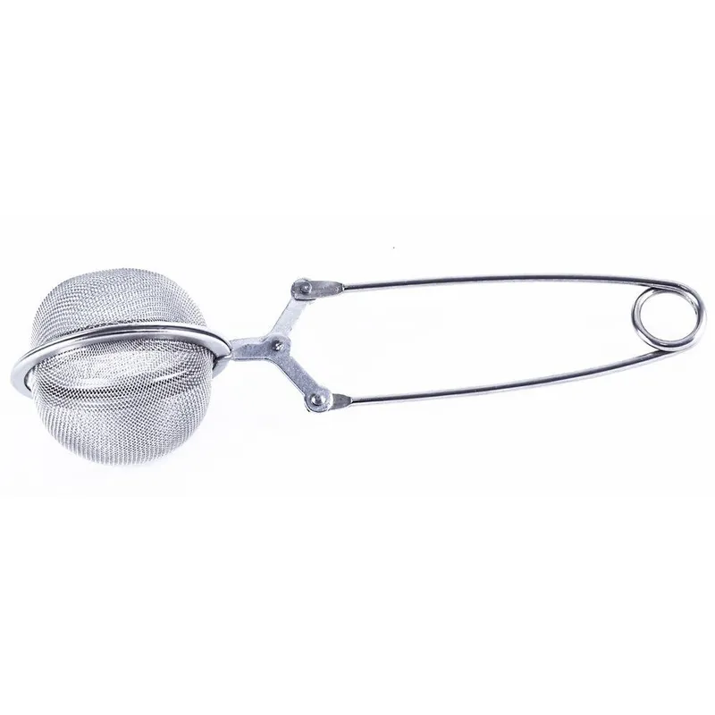 Sitko Do Zaparzania Herbaty Szczypce Podwójna Siatka 5 cm 18,5 cm MEBLIVA