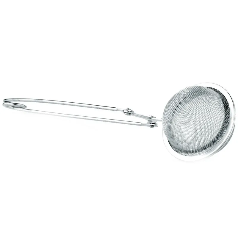 Sitko Do Zaparzania Herbaty Szczypce Podwójna Siatka 5 cm 18,5 cm MEBLIVA