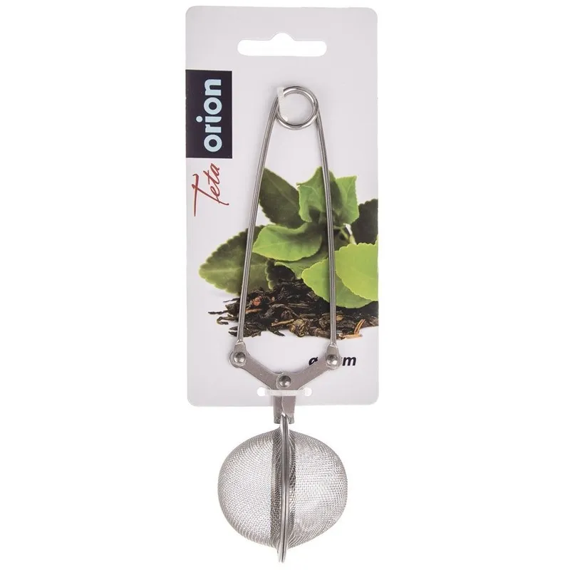 Sitko Do Zaparzania Herbaty Szczypce Podwójna Siatka 5 cm 18,5 cm MEBLIVA