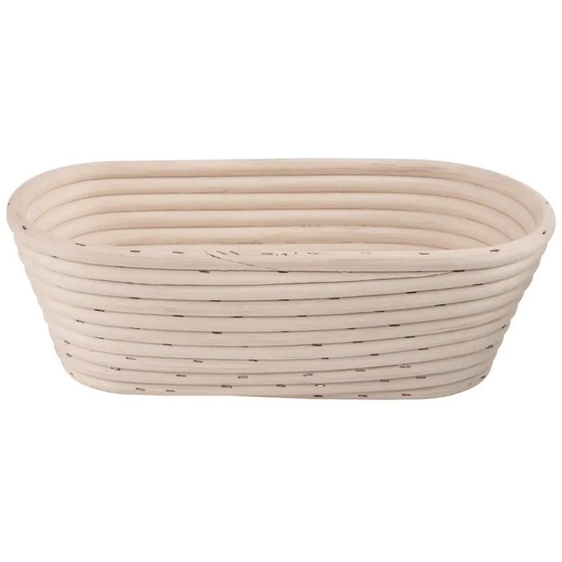 Koszyk Do Wyrastania Ciasta Na Chleb Rattanowy Solidny 26 x 13 x 9 MEBLIVA