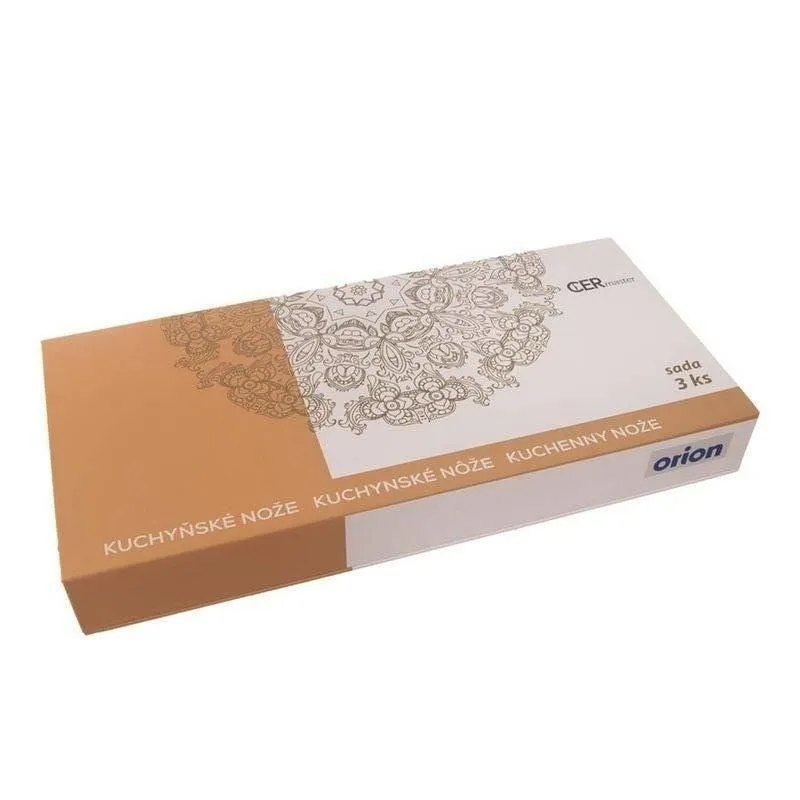 Zestaw Komplet Noży Kuchennych Ceramiczne Ostre 3 szt. MEBLIVA
