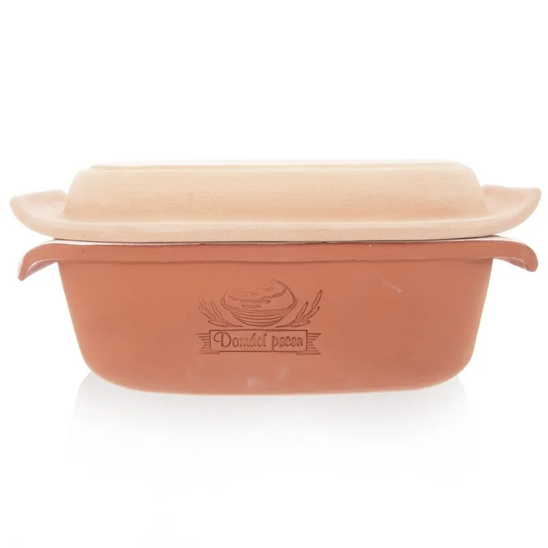 Forma Do Chleba Ceramiczna Z Pokrywką 33 cm MEBLIVA