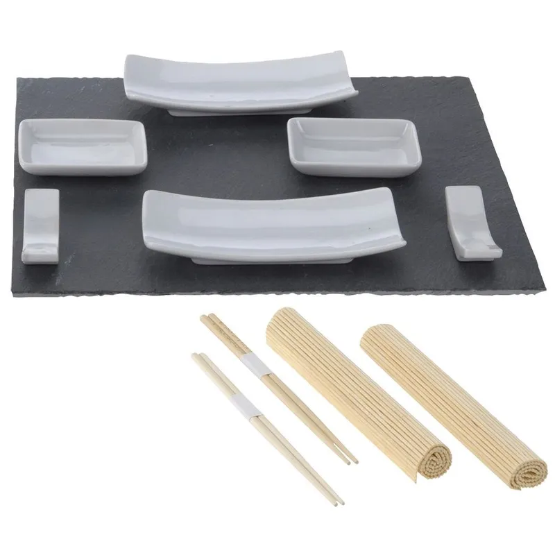 Zestaw Do Serwowania Podawania Sushi Porcelanowy EXCELLENT MEBLIVA