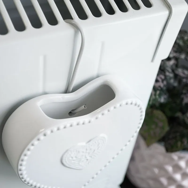 Nawilżacz Powietrza Na Kaloryfer Ceramiczny Ozdobny Serce 200 ml MEBLIVA