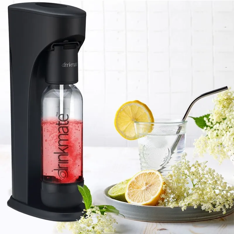 Saturator Do Wody AQUADREAM 1,1 l FAST LOCK 41 cm MEBLIVA - Czarny