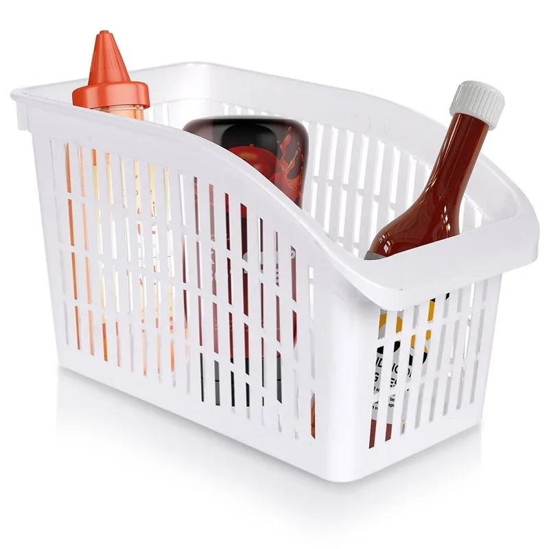 Organizer Do Lodówki 29 x 17 x 16 cm Przewiewne EXCELLENT MEBLIVA - Białe