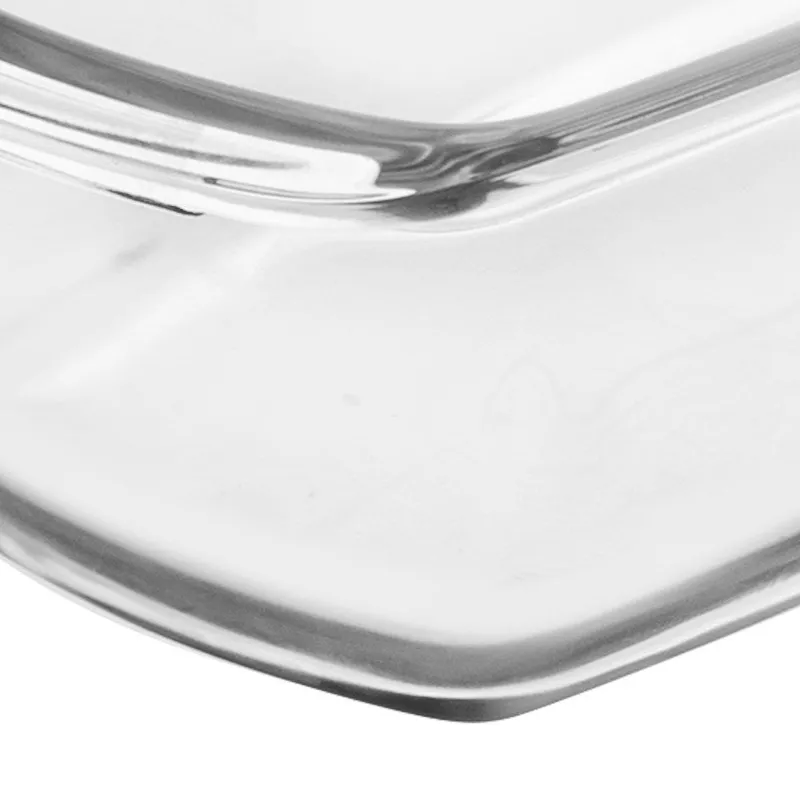 Brytfanna Żaroodporna Szklana 1,5 l 27 x 14 cm Forma Do Chleba MEBLIVA